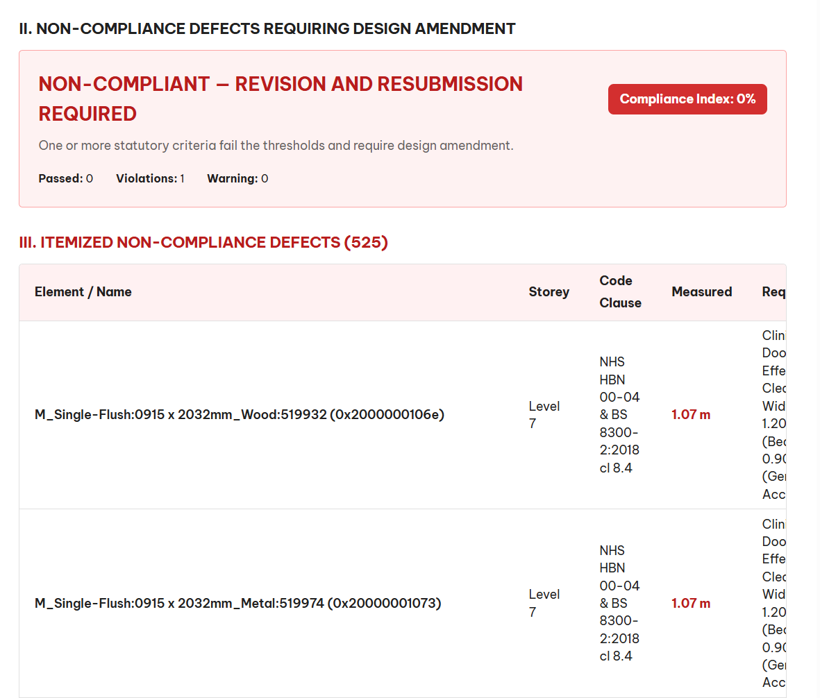 Hospital Audit Report