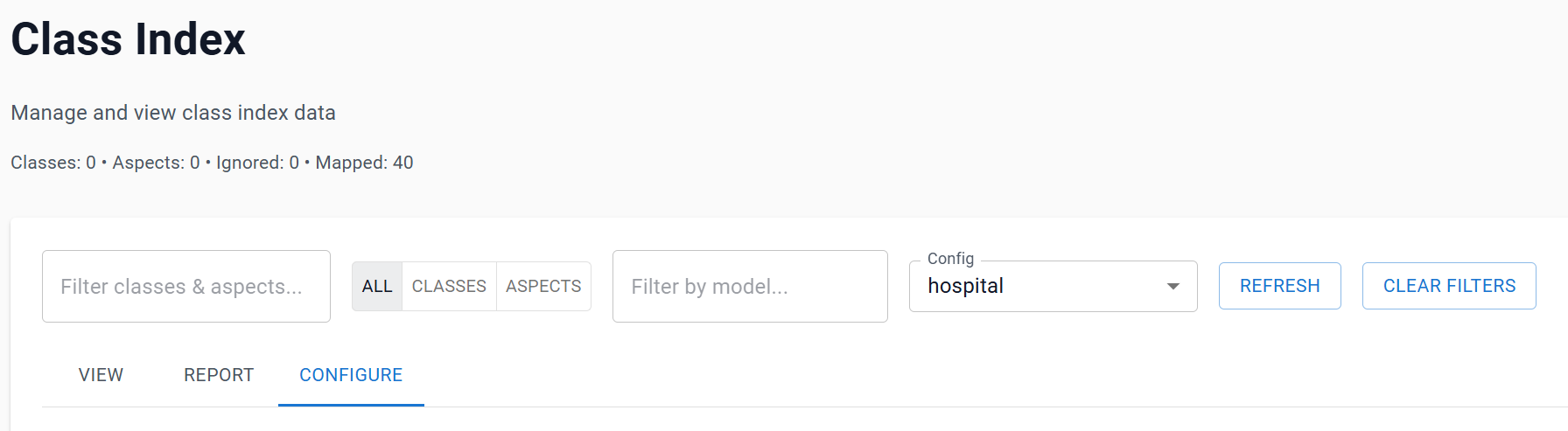 Configuration Tab