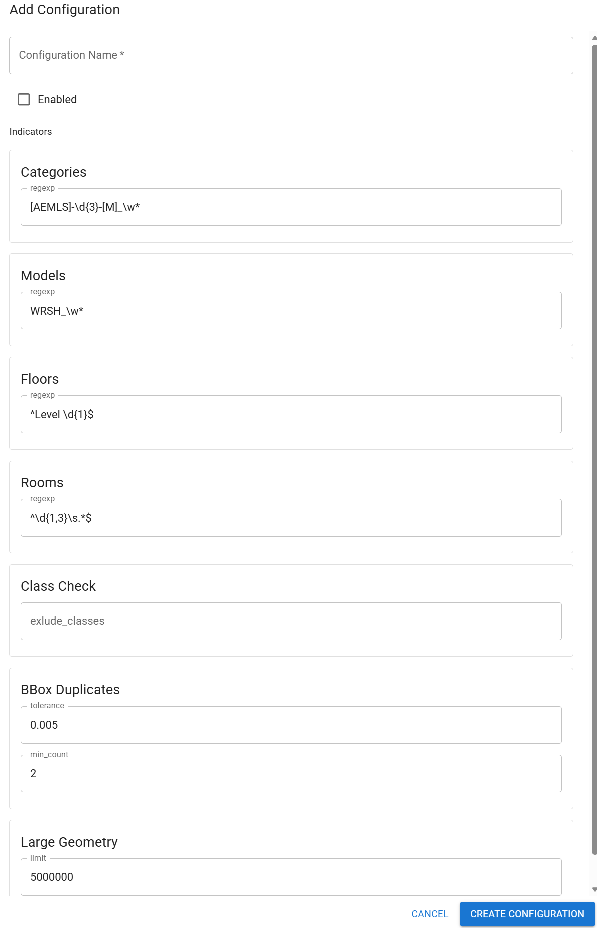 Configuration Options